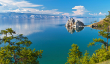 Natural objects of the Irkutsk region Baikal